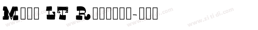 Mano LT Regular字体转换